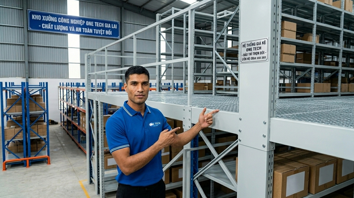 Tư vấn thiết kế thi công kệ sàn mezzanine Gia Lai Đơn vị thi công kệ sàn mezzanine tại Gia Lai