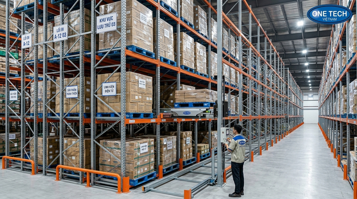 Tính hiệu quả đầu tư kệ Radio Shuttle Gia Lai cho kho pallet