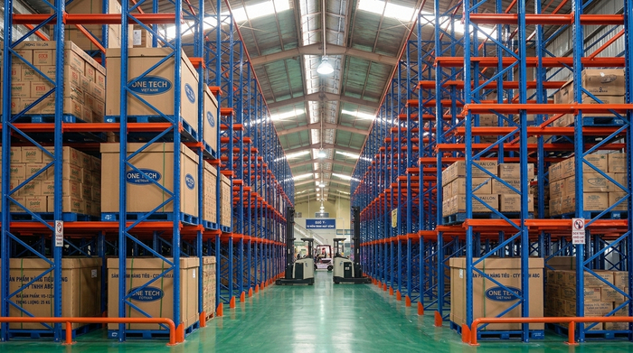 Hình ảnh kệ drive in thực tế 12 Kệ drive in thực tế phù hợp kho hàng tải nặng