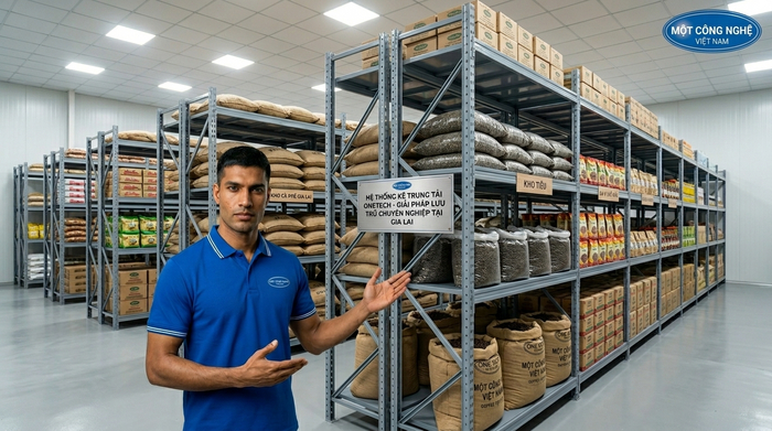Kệ kho hàng Gia Lai cung cấp kệ trung tải OneTech Group Kệ kho hàng Gia Lai trực thuộc OneTech Group