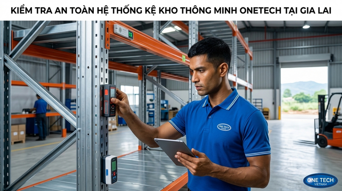 An toàn kệ kho thông minh Gia Lai Kiểm tra an toàn kệ kho thông minh Gia Lai sau lắp đặt