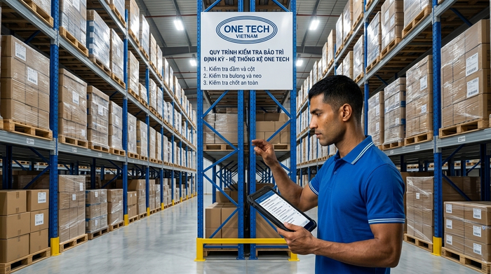 Bảo trì định kỳ kệ Narrow Aisle Gia Lai để đảm bảo an toàn kho