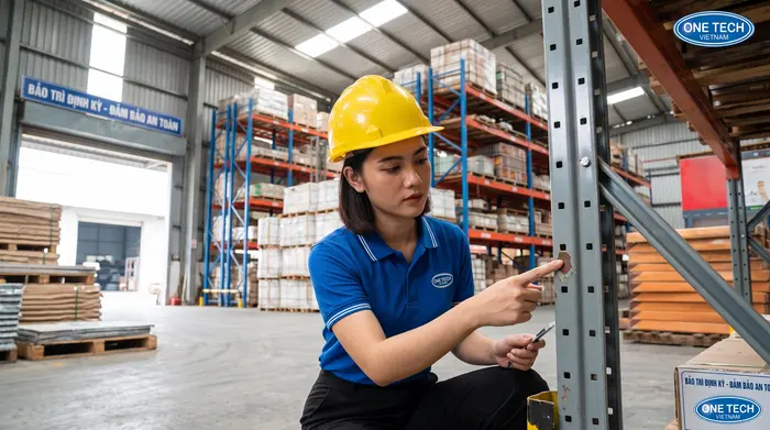 Bảo trì kệ sắt tại chỗ Gia Lai Bảo trì kệ sắt tại chỗ cho kho trung chuyển Gia Lai