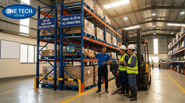 Đào tạo vận hành kệ kho Gia Lai Đào tạo vận hành kệ kho thông minh Gia Lai sau lắp đặt
