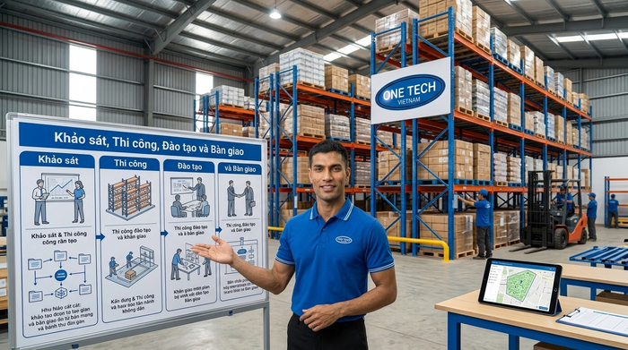 Quy trình lắp đặt kệ kho thông minh Gia Lai Quy trình lắp đặt kệ kho thông minh Gia Lai từ khảo sát đến bàn giao
