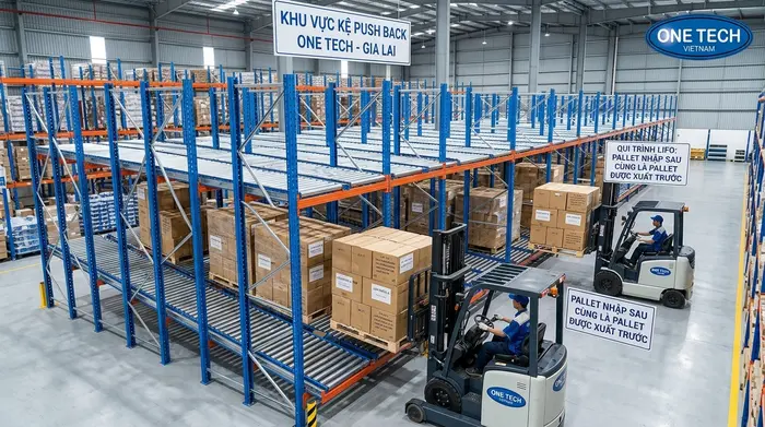 Quy trình vận hành Kệ Push Back Gia Lai Quy trình vận hành Kệ Push Back Gia Lai từ nhập hàng đến xuất hàng