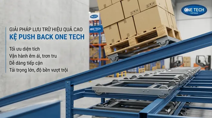 Ứng dụng Kệ Push Back tại Gia Lai Ứng dụng Kệ Push Back tại Gia Lai cho kho nông sản và hàng tiêu dùng