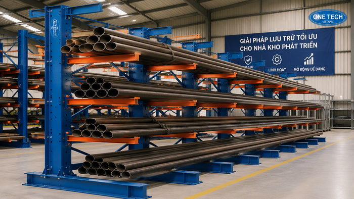 Cấu tạo kệ để ống thép Gia Lai Cấu tạo kệ để ống thép Gia Lai gồm cột chân đế và tay đỡ