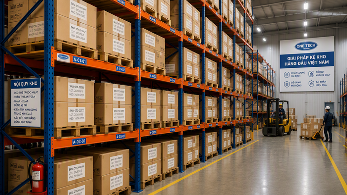 Kệ Selective cho kho dược phẩm pallet Kệ Selective lưu trữ pallet cho kho dược phẩm Gia Lai